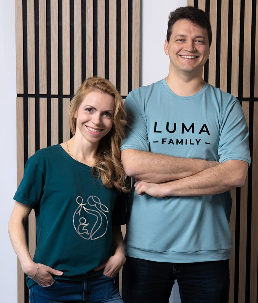 Das LUMA-Team im Studio in Krefeld-Hüls